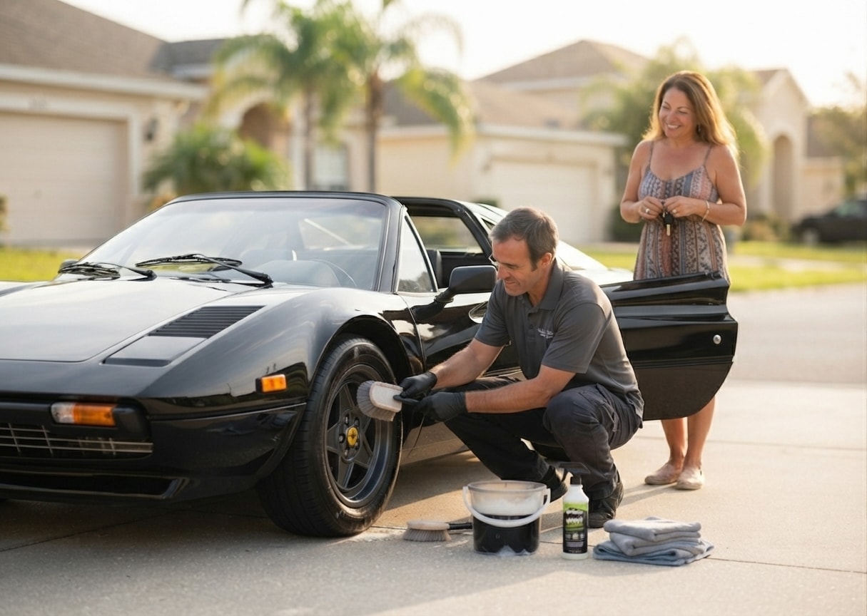 Derek, professional mobile car detailer